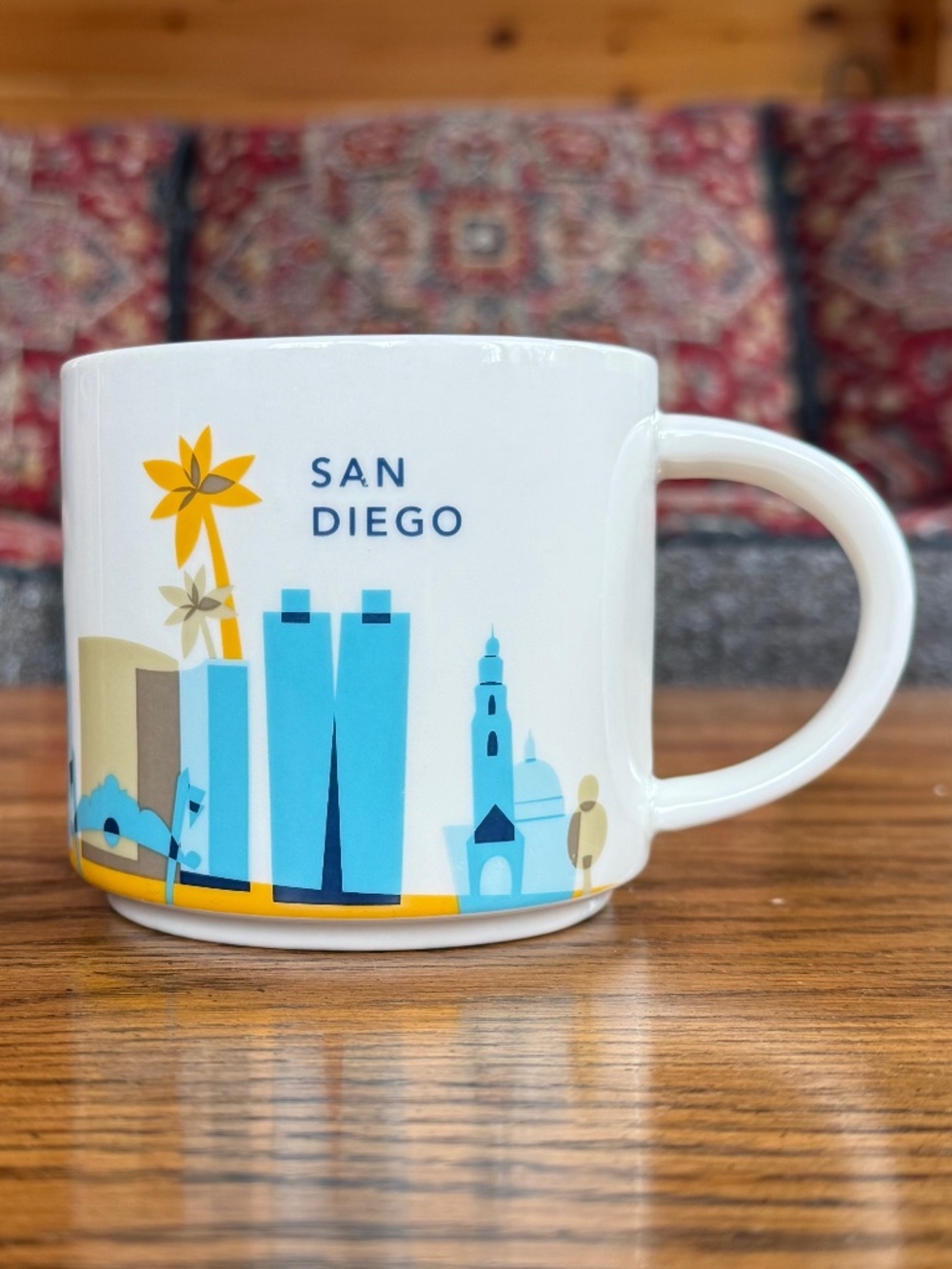 San Diego Starbucks Coffee Mug You Are Here Series